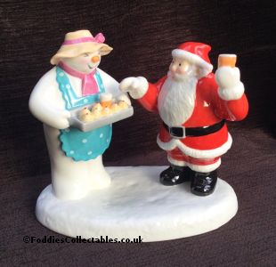 Coalport Father Christmas All Home Made 2023 quality figurine