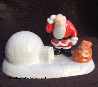 Coalport Father Christmas Wheres The Chimney 2023 quality figurine