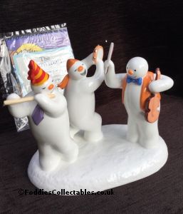 Coalport Snowman All Together Now 2023 quality figurine