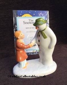 Coalport Snowman How Do You Do 2023 quality figurine