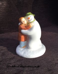 Coalport Snowman The Special Moment  2023 quality figurine