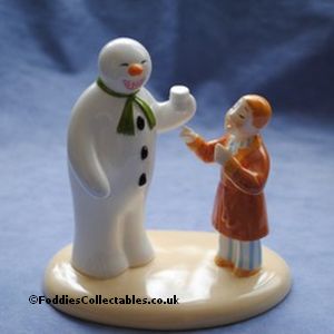 Coalport Snowman Tooty Grin Foddies Christmas 2019 quality figurine