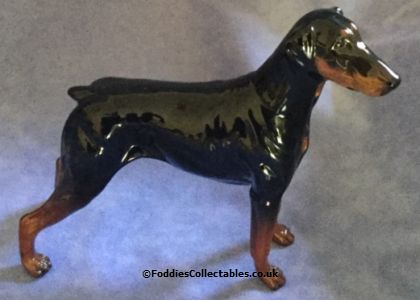 Doulton Dogs Doberman quality figurine