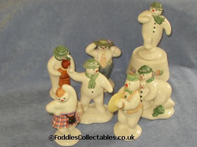 Royal Doulton Snowmen Figures