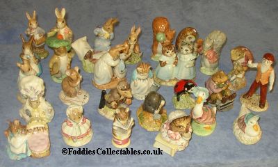 Royal Albert Beatrix Potter Figurines