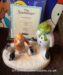 Coalport Snowman Penguin Pals 2025 quality figurine
