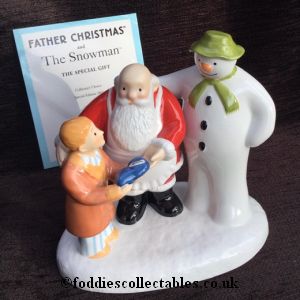 Coalport Snowman Special Gift 2024 quality figurine