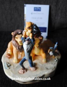 Doulton Lion King Circle Of Life quality figurine