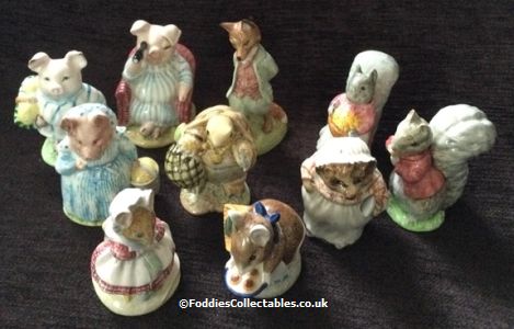 all new Beswick Beatrix Potter figurines