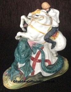 Royal Doulton Character Figure St George Back quality figurine