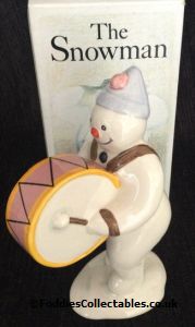 Royal Doulton Snowman Bass Drummer 2024 quality figurine