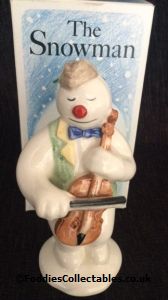 Royal Doulton Snowman Cellist 2024 quality figurine