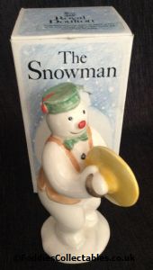 Royal Doulton Snowman Cymbal Player Snowman quality figurine