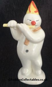 Royal Doulton Snowman Flautist Snowman quality figurine