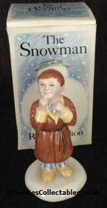 Royal Doulton Snowman James quality figurine