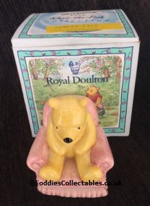 Royal Doulton Winnie The Pooh In The Armchair quality figurine