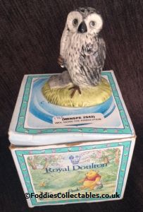 Royal Doulton Winnie The Pooh Wol Signs The Resolution quality figurine